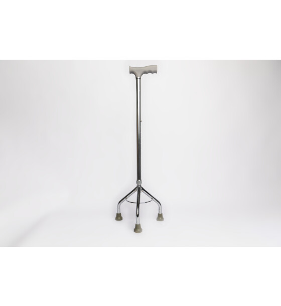 Chrome-Plated Tripod Cane