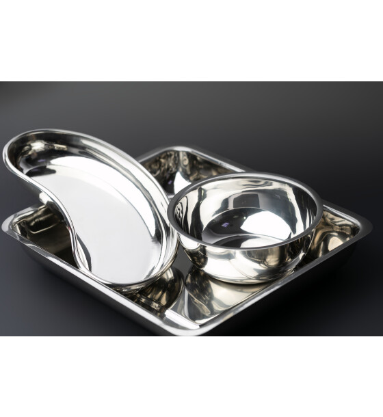 Dishes for medical equipment