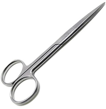 Straight operations scissor sharp/sharp