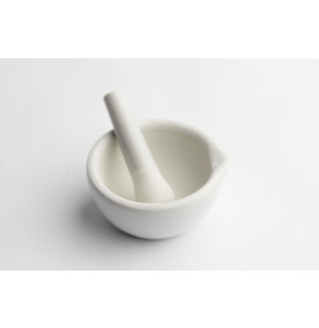 PORCELAIN MORTAR WITH PESTLE 125M